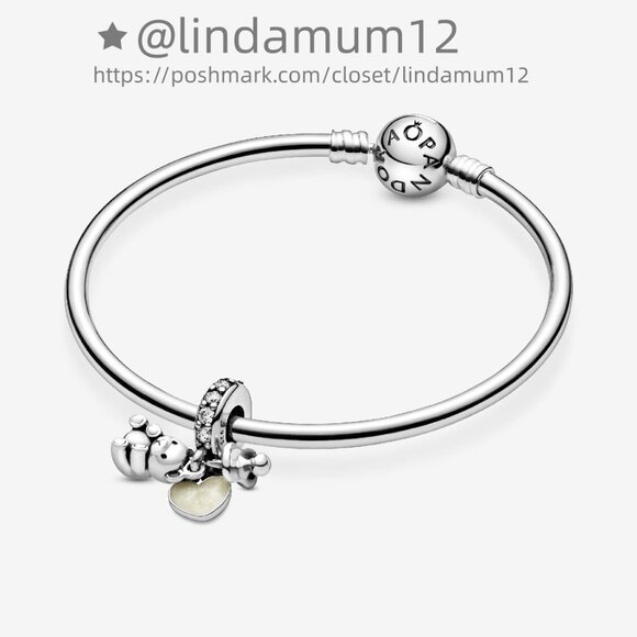 Pandora Baby Teddy Bear Dangle Charm - Picture 4 of 6